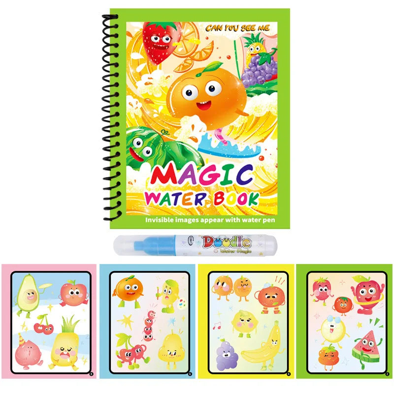 Magic Water Painting Book